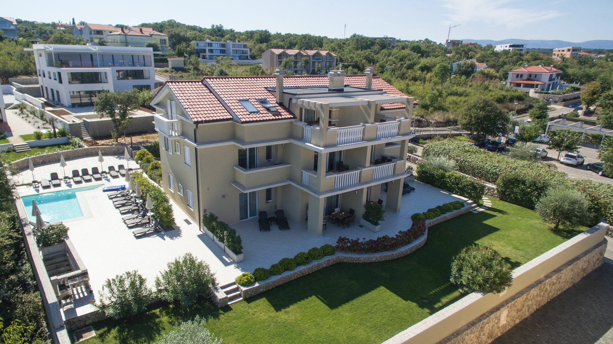 Luxury Apartments Villa Mande Malinska Exterior photo