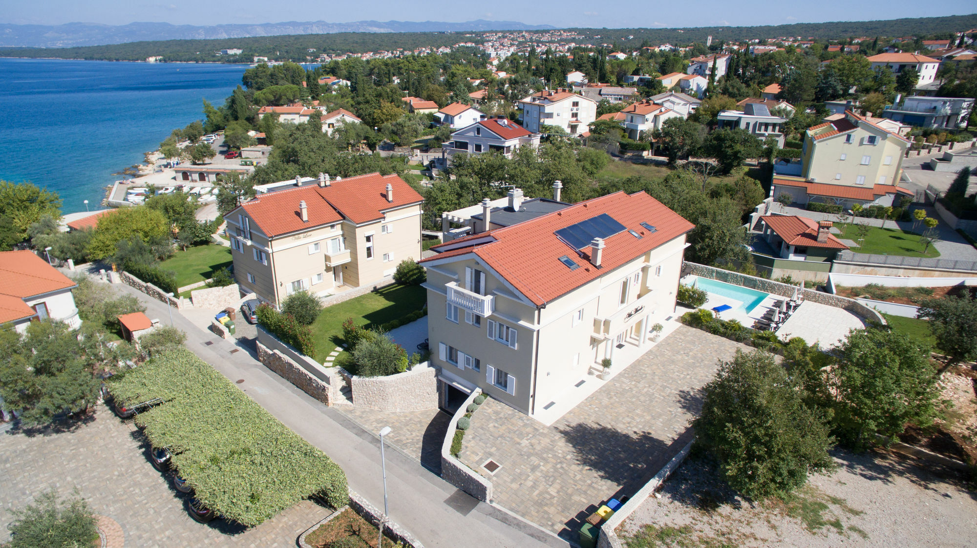 Luxury Apartments Villa Mande Malinska Exterior photo